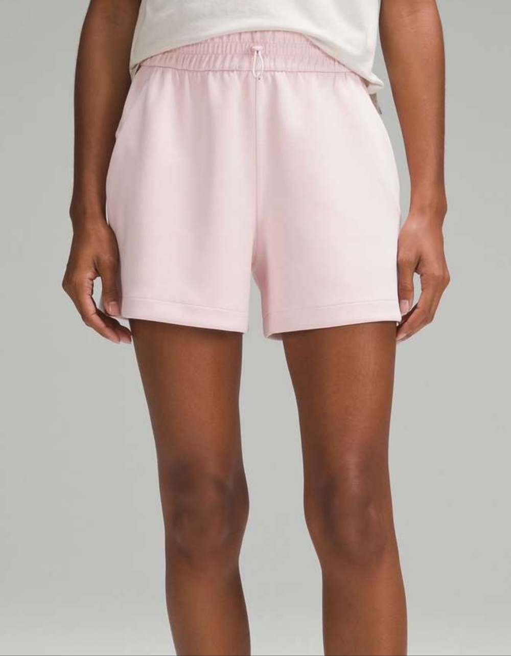 Lululemon Softstreme High-Rise Short 4" In Flush Pink Size 2 FLAW